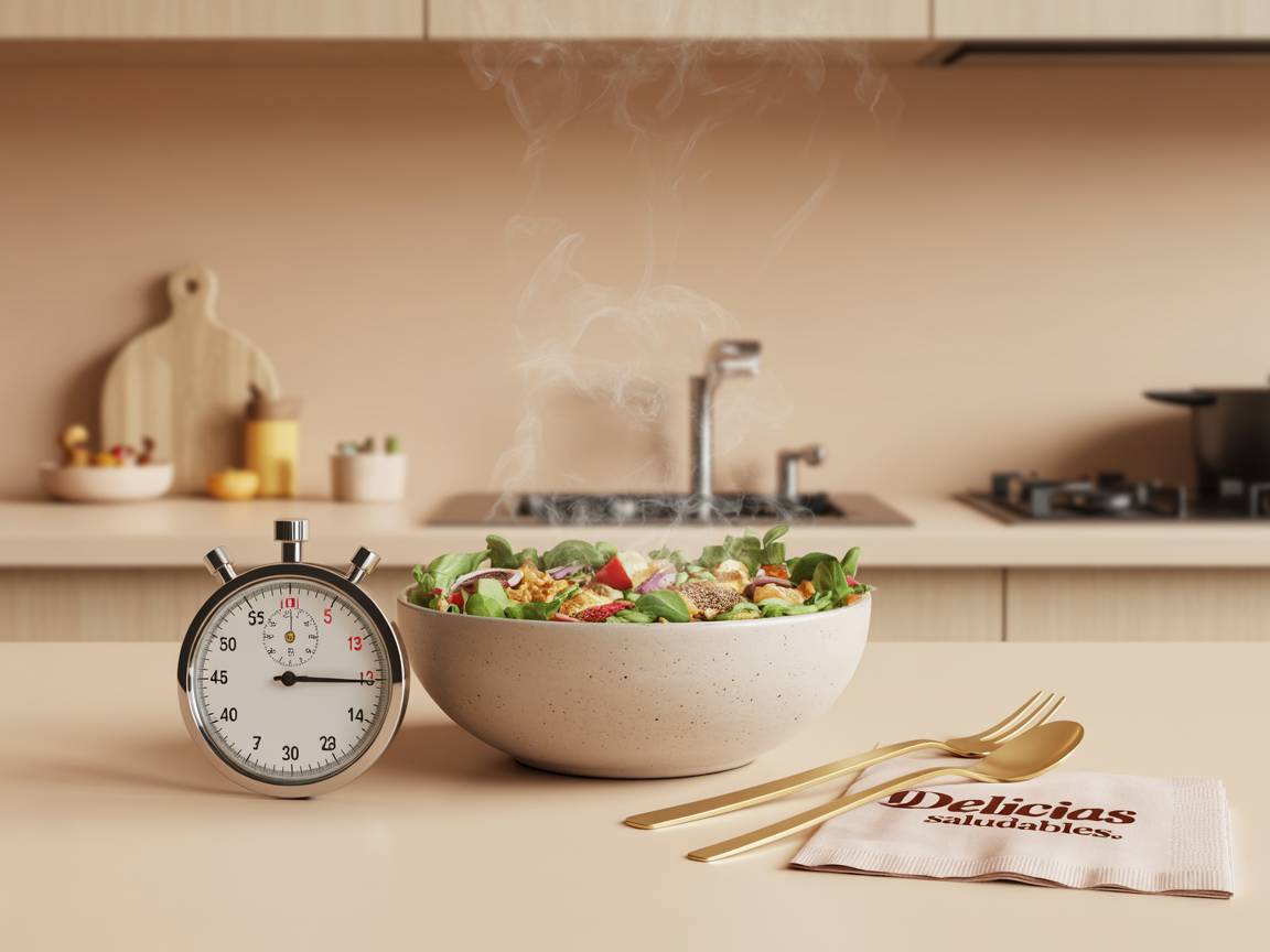 6️⃣ ⏱️ Listas en menos de 15 minutos